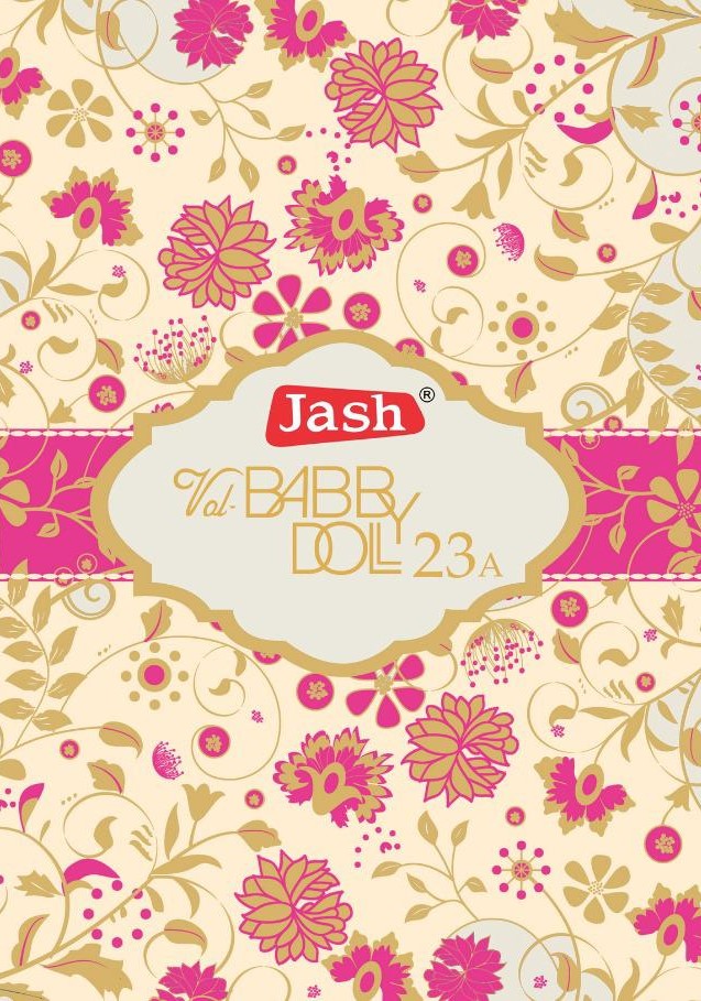 Jash Babby Doll vol 23-A Cotton Printed Suits Catalogue Parcel