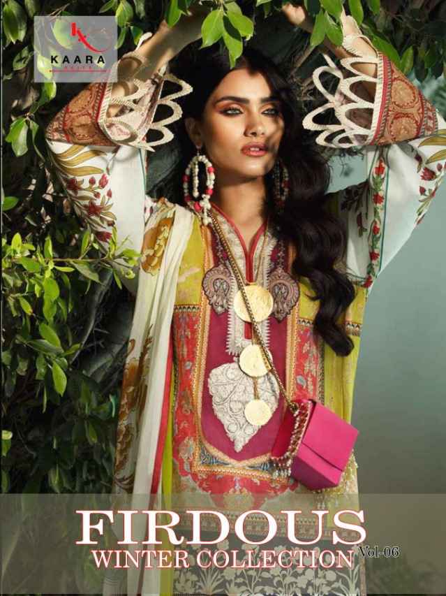 Kaara Firdous Digital Concept Vol 6 Pakistani Suits Designs