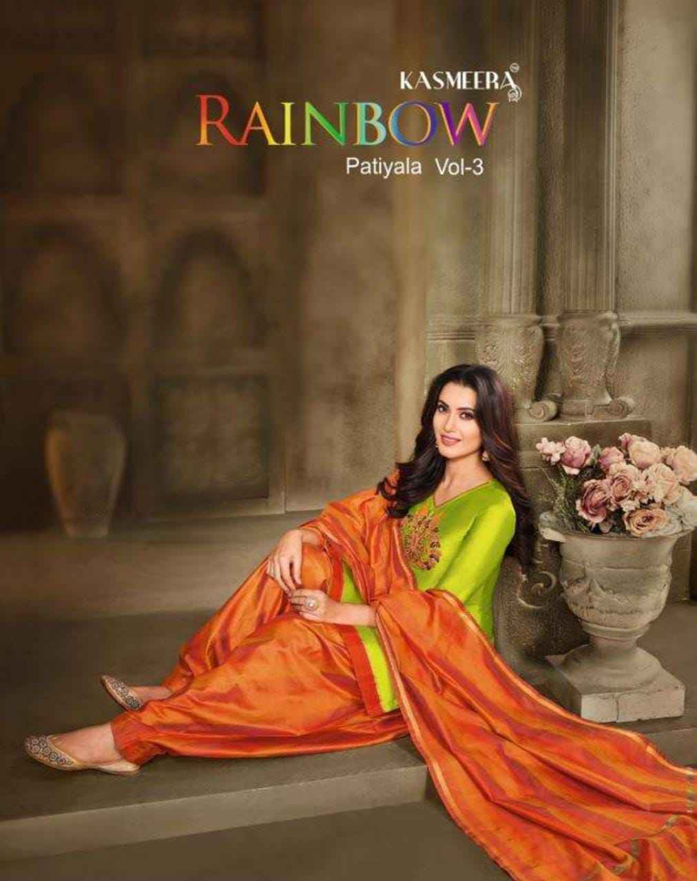 Kasmeera Rainbow Patiyala Vol 3 by Kaycee Trends Patiala suits