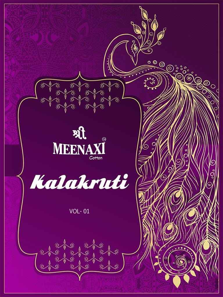 Shri Meenaxi Cotton Kalakruti Vol 1 Printed dress material Collection