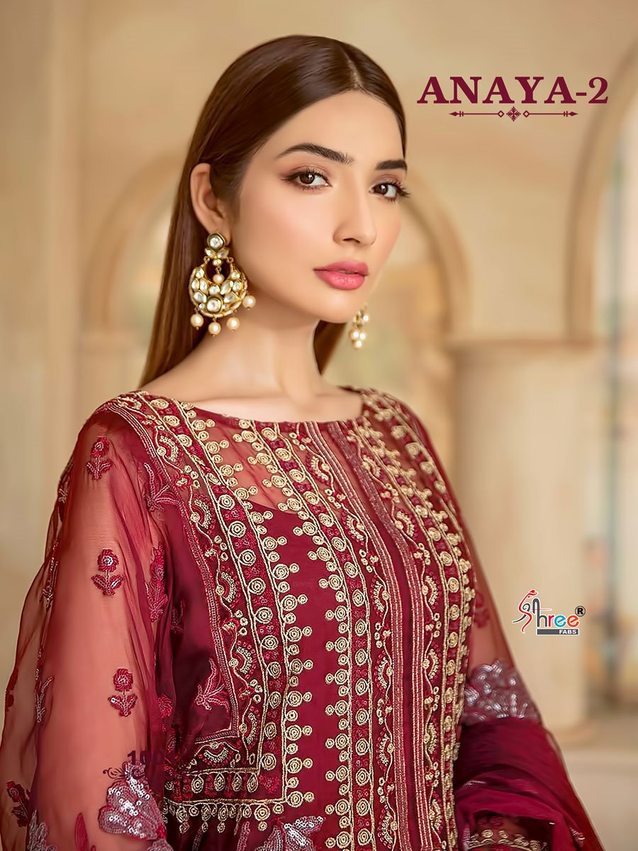 Shree fabs Anaya vol 2 Pakistani salwar suit catalogue in wholesale price