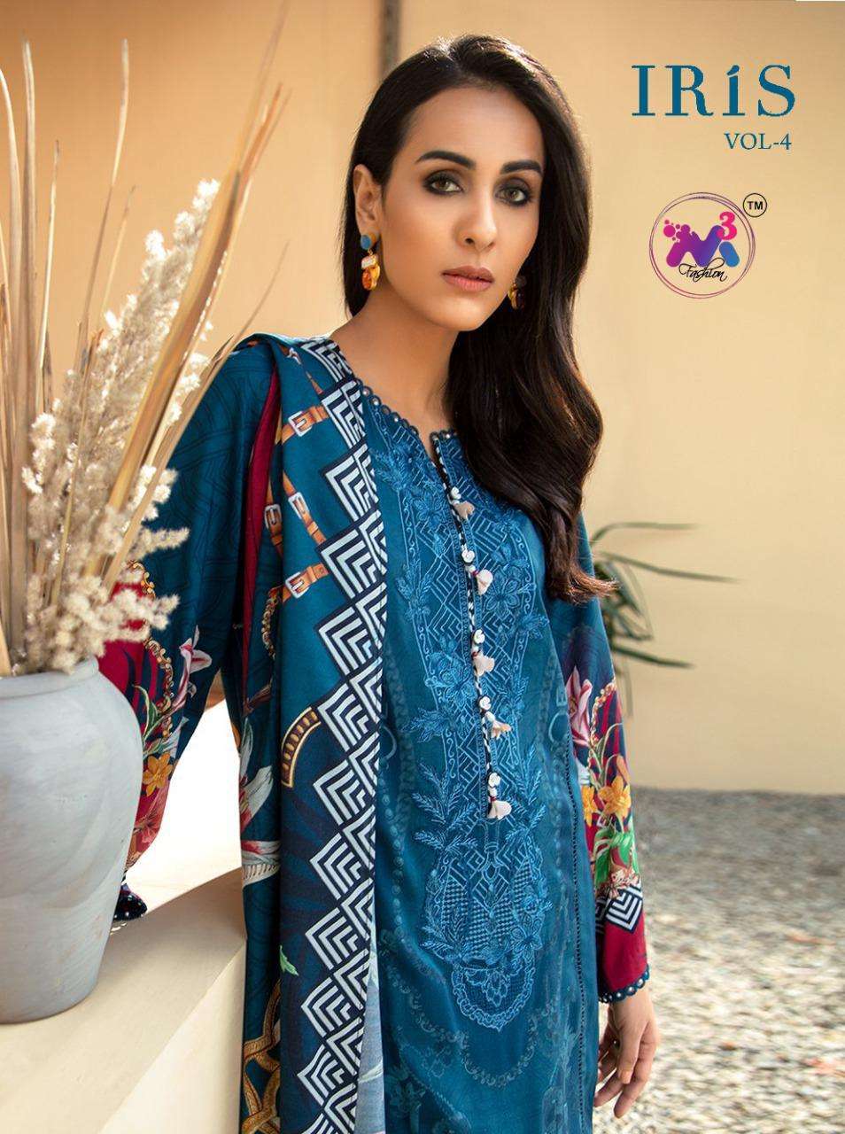 M3 Fashion Iris vol 4 Cotton Pakistani Salwar Kameez Wholesale Price
