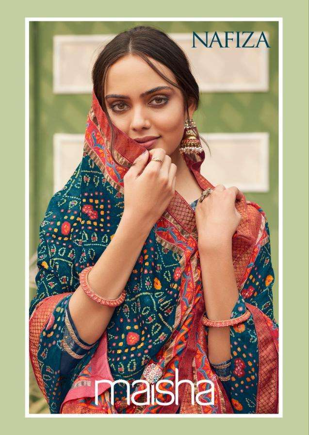 Maisha Nafiza Designer Silk Salwar kameez latest Catalog Buy Online