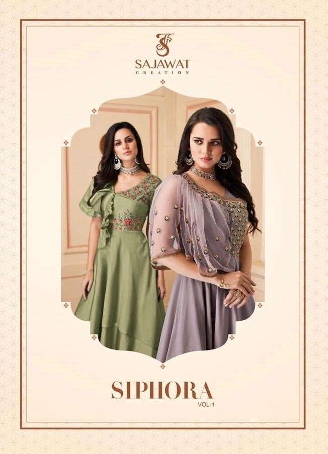 Sajawat Shiphora Vol 1 Designer Readymade Anarkali Dress Catalog in Wholesale