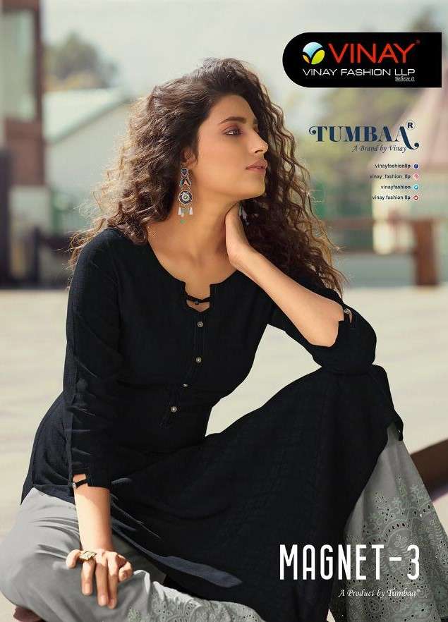 Vinay Fashion Tumbaa Magnet Vol 3 Readymade New Plazzo Set Designs