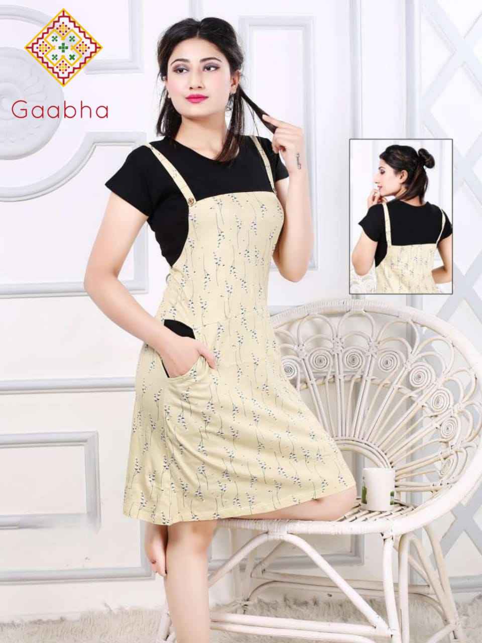 Gaabha Nighty Vol 2 Fancy Short Cotton Night Wear Catalog in Surat