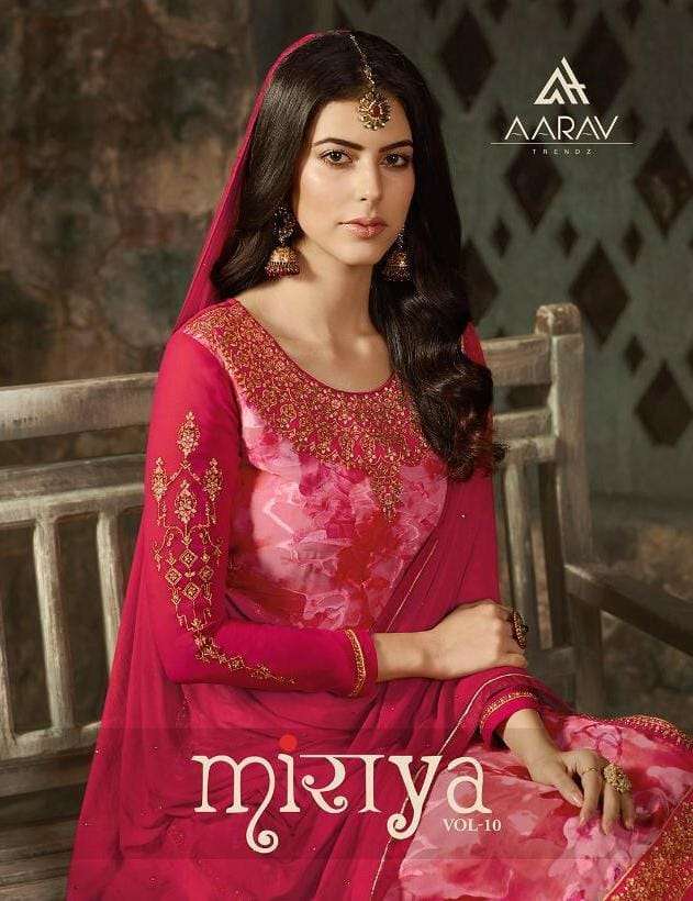 Aarav trends Mirayaa Vol 10 Digital print Salwar Kameez New Catalog