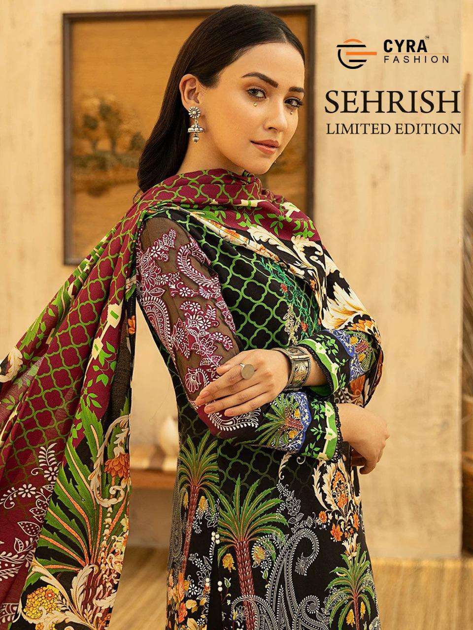 Cyra Sehrish Fancy Pakistani Salwar Suit Catalog Wholesale price