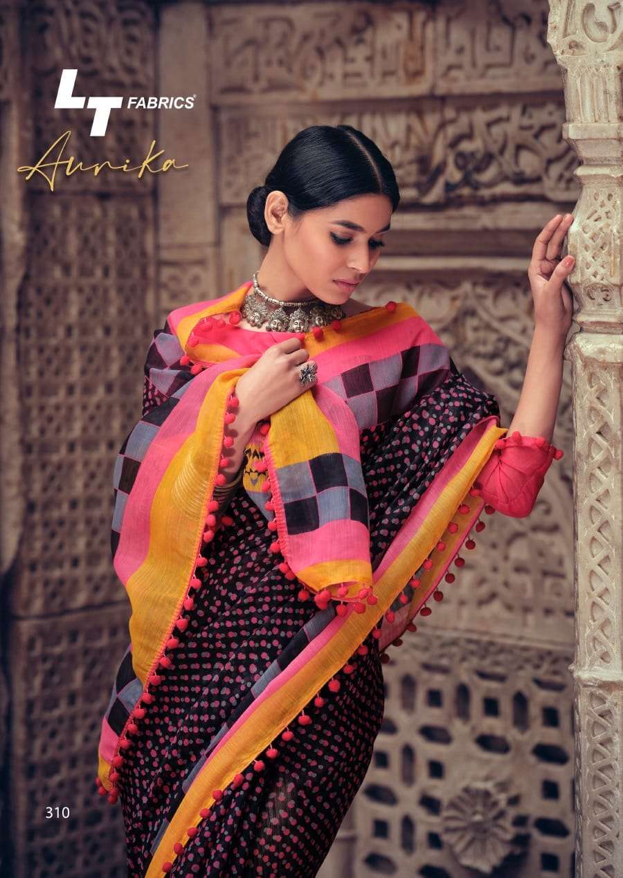 LT Fashion Aurika Exclusive Cotton Silk Saree Collection