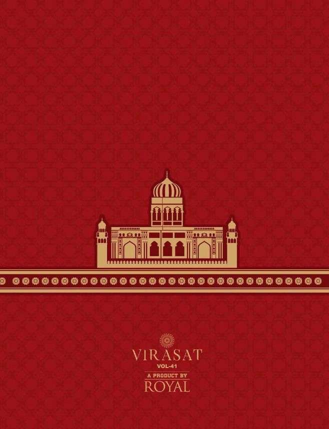 Royal Virasat Vol 41 13327 to 13341 Series Designer Saree Collection