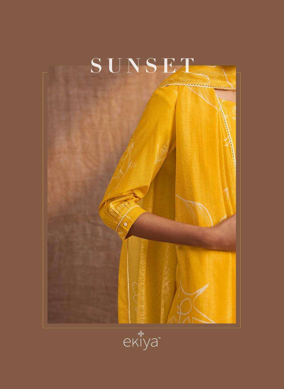 Ekiya Sunset By Ganga Cotton Salwar Kameez Catalog