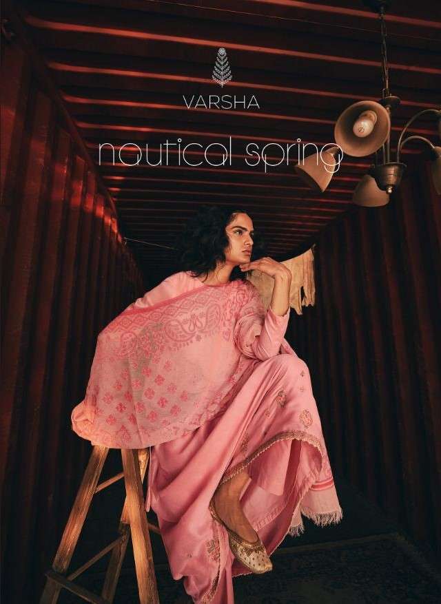 Varsha Fashion Nquticql Spring Mulberry Silk Partywear Collection