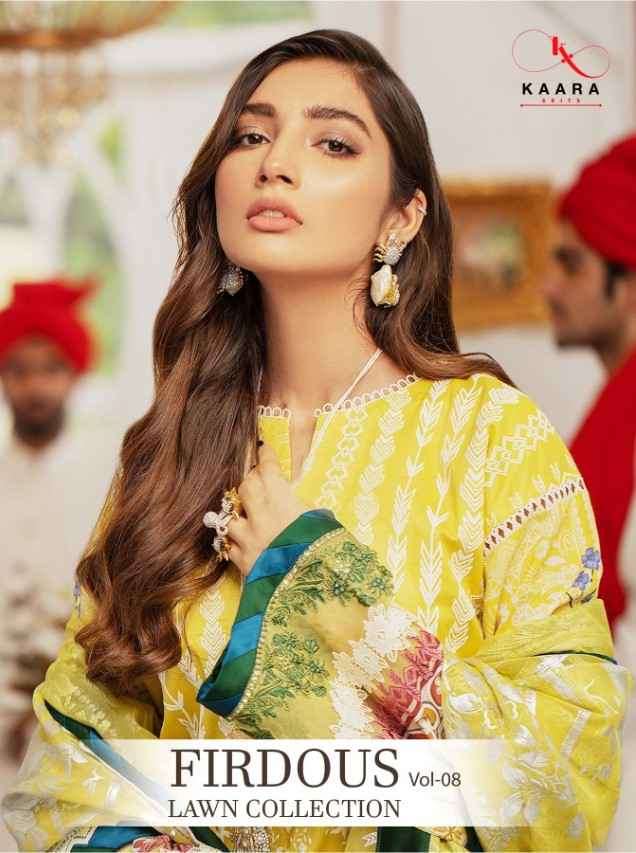 Kaara Firdous Lawn Collection Vol 8 Pakistani Dress Seller