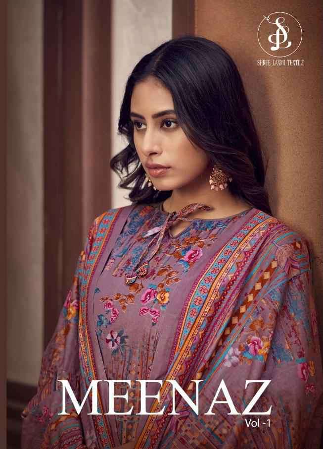 Shree Laxmi Textile Meenaz Printed Cotton Dress Material In Wholesale Price