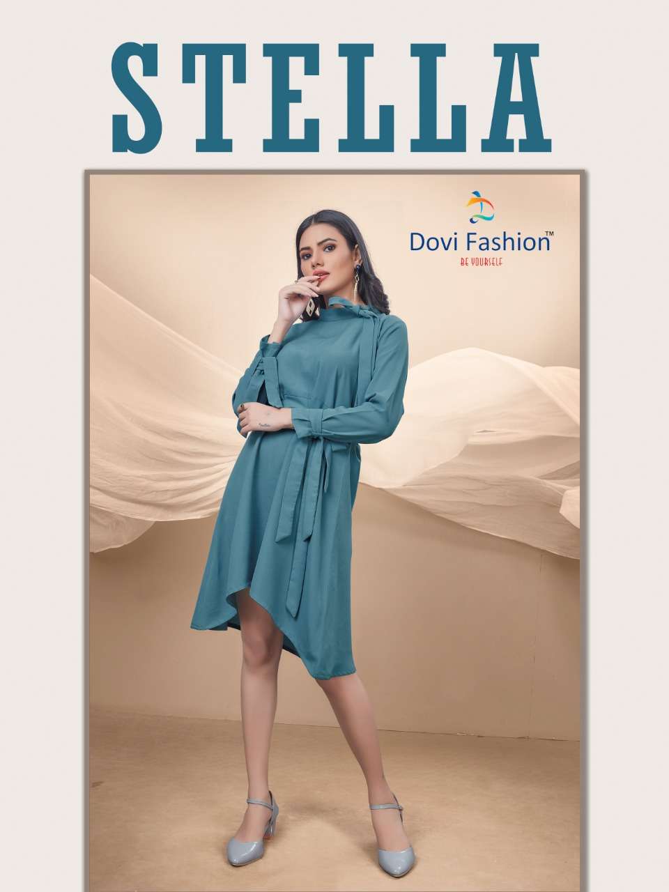 Dovi Fashion Stella Fancy Georgette Ladies Wear Ready to Wear Collection