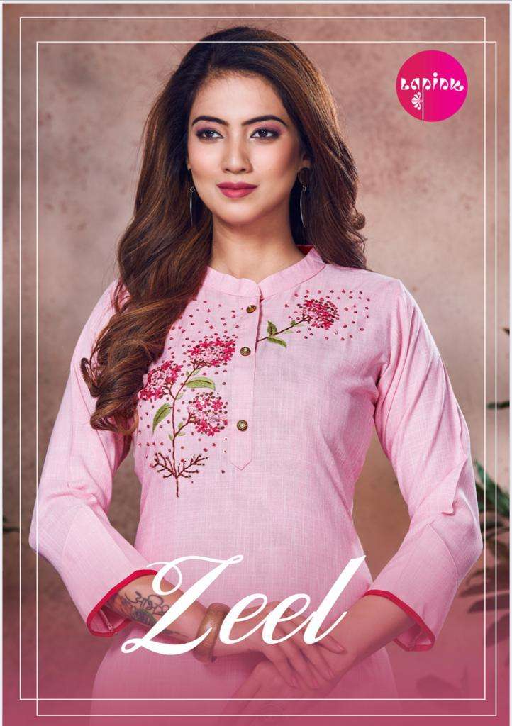 La Pink Zeel Vol 1 by Pink Lifestyle Fancy Kurta With Pants Collection