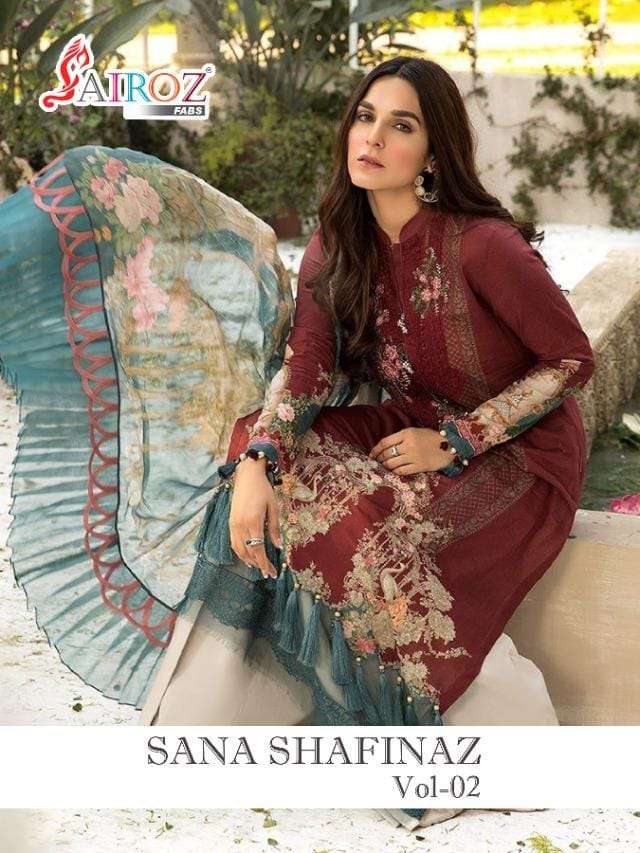 Sairoz Sana Safinaz Vol 2 Fancy pakistani Suit Catalog Wholesaler