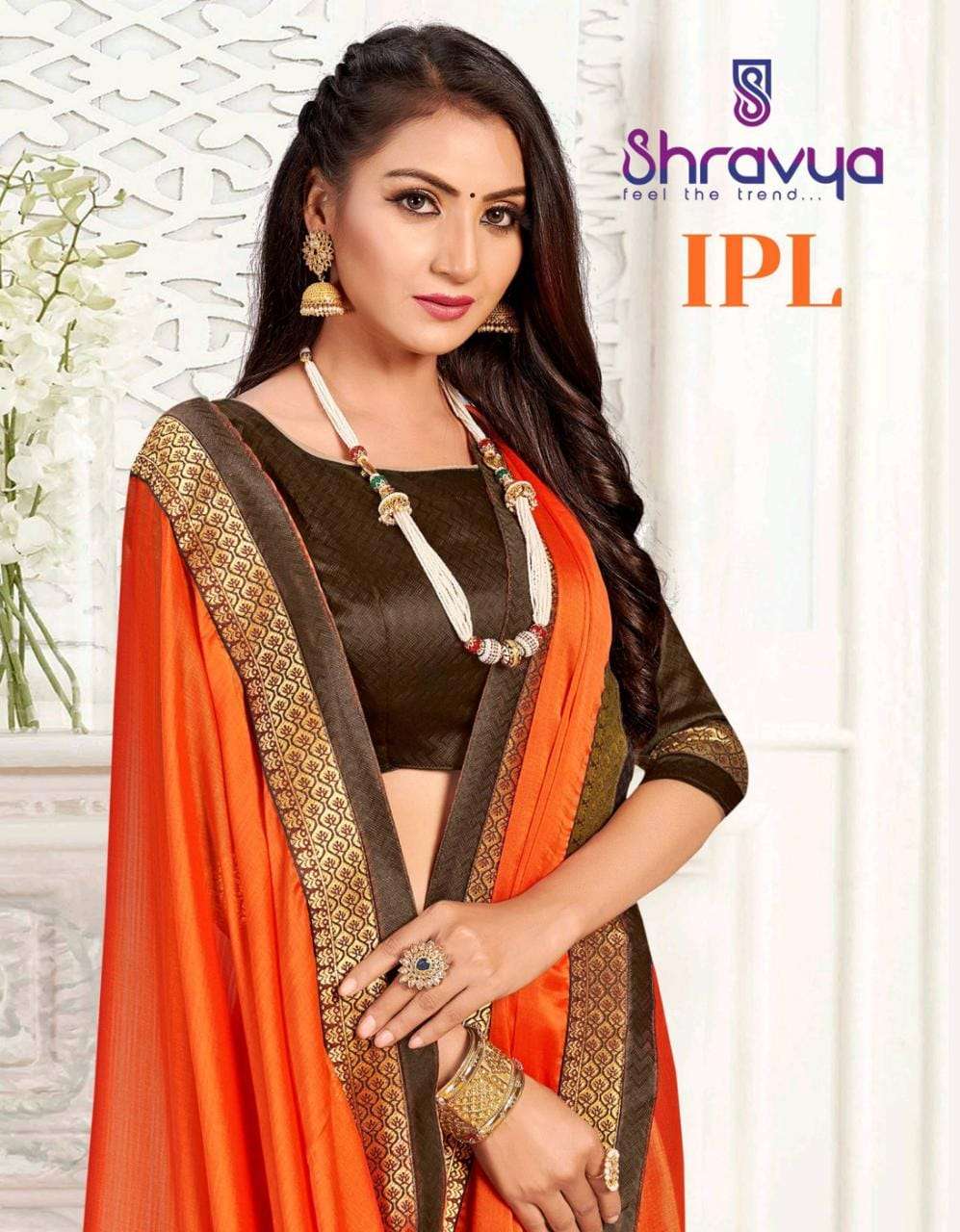 Shravya IPL Chiffon Silk Fancy Saree Collection Online Dealer