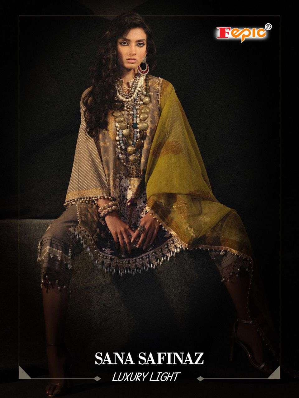 Fepic Rosemeen Sana Safinaz Luxury Light Designer Pakistani Suit Catalog Wholesaler