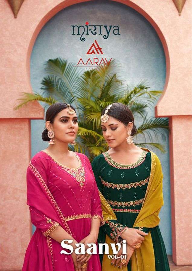 Aarav Trends Peplum Saanvi Vol 2 Designer Party Wear Dress Collection