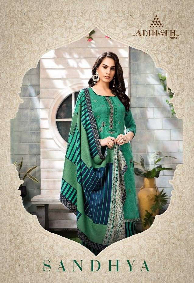 Adinath Prints Sandhya Stylish pashmina Suit Winter Collection 2021