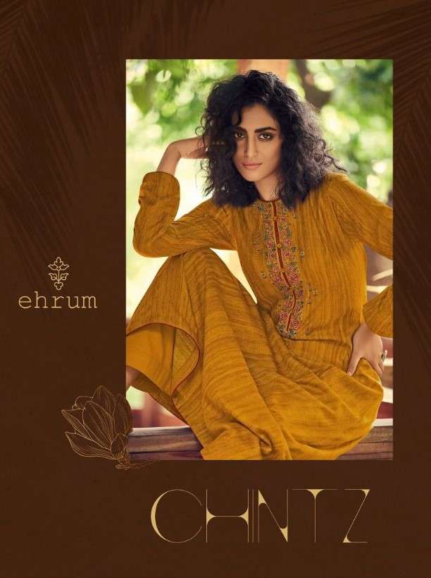 Ehrum Chintz By Varsha Fashion Pashmina Printed Salwar Suit Wholesaler