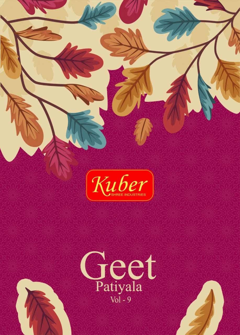 Kuber Geet Patiyala Vol 9 Cotton Unstitched Suit Dealer