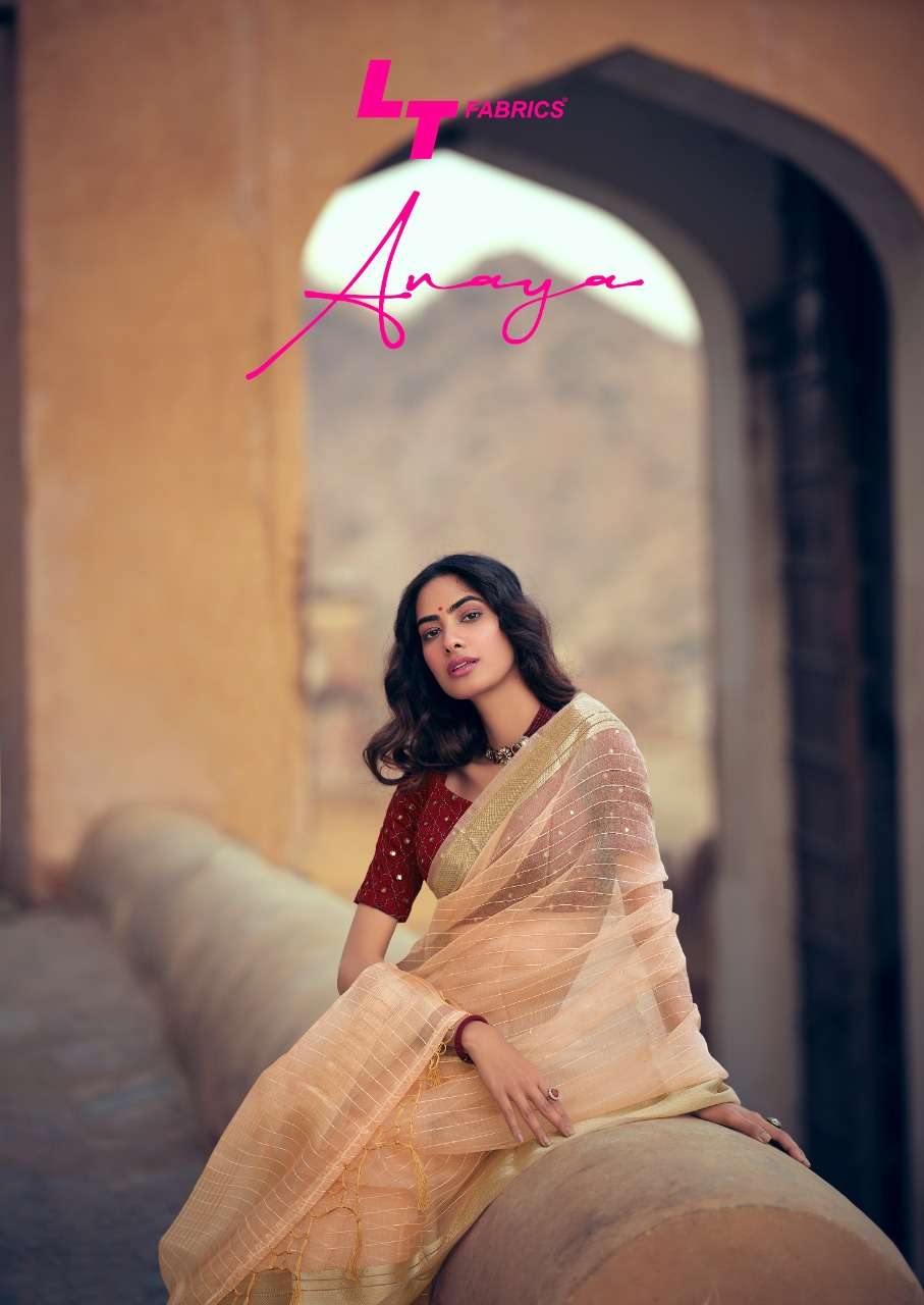 LT Fashion Anaya Exlcusice Kora Silk Saree Catalog Wholesale price