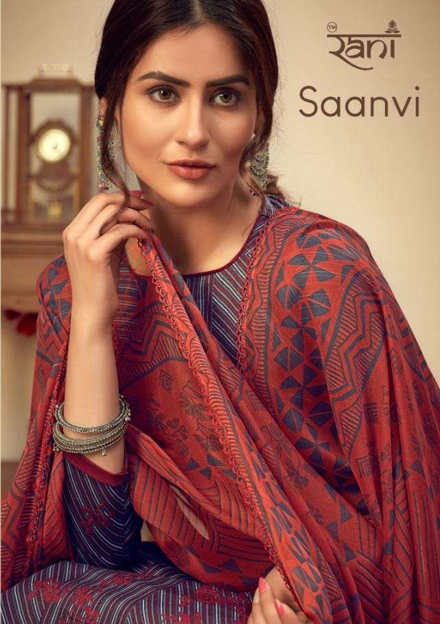Rani Fashion Saanvi Fancy Cotton Salwar Kameez Catalog Wholesaler
