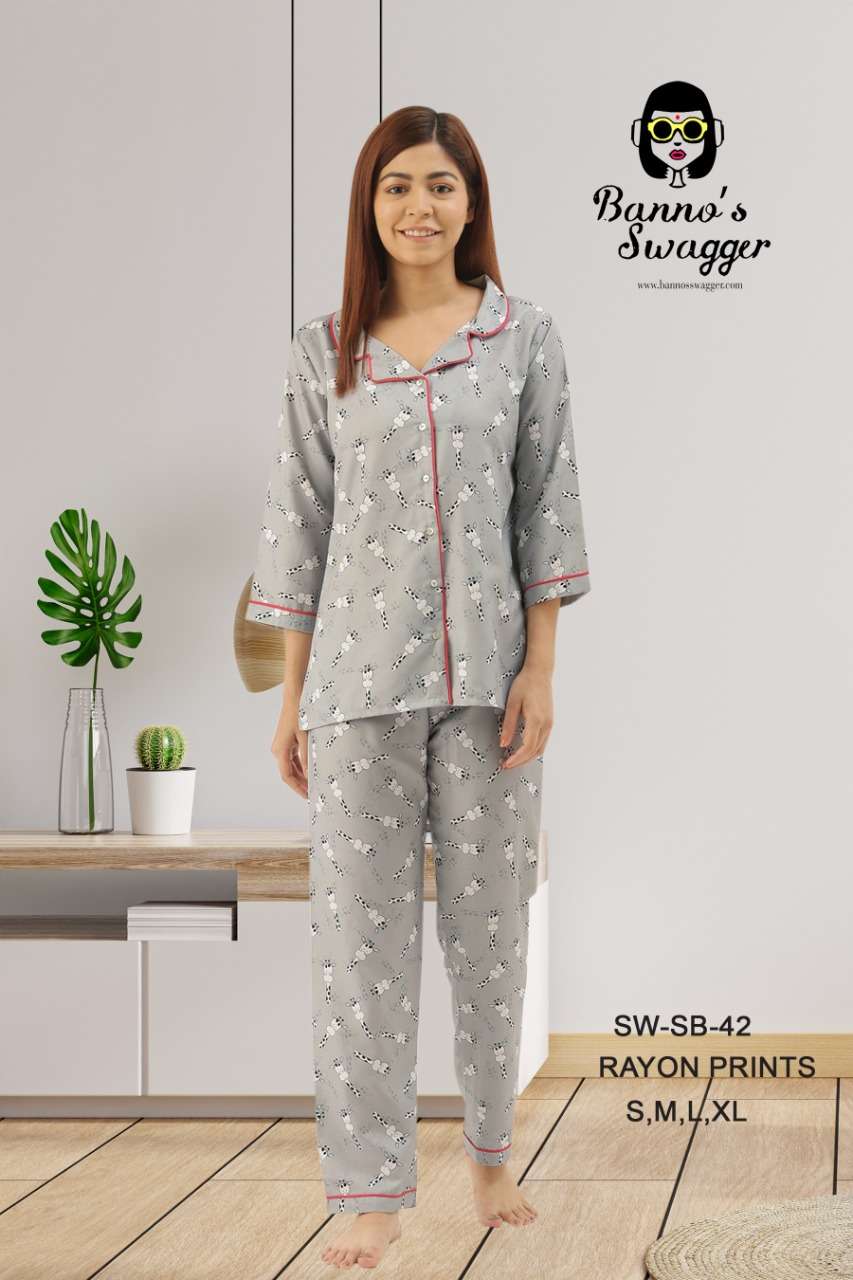 Keev Lifestyle Keev Vol 4 Fancy printed Night Wear Pyjama Sets New Designs