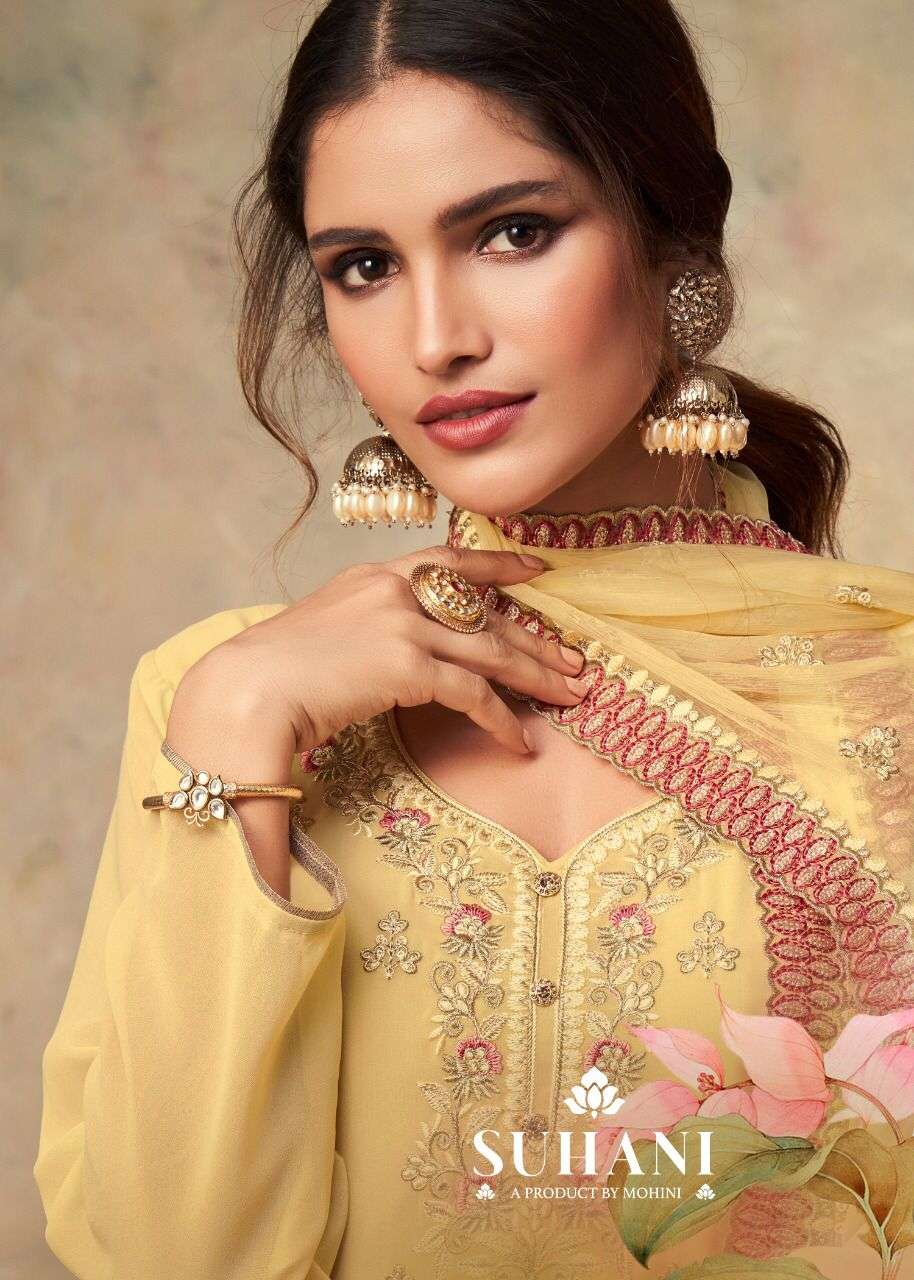 Mohini Suhani 1201 Fancy Sharara Salwar Dress new Collection 2021