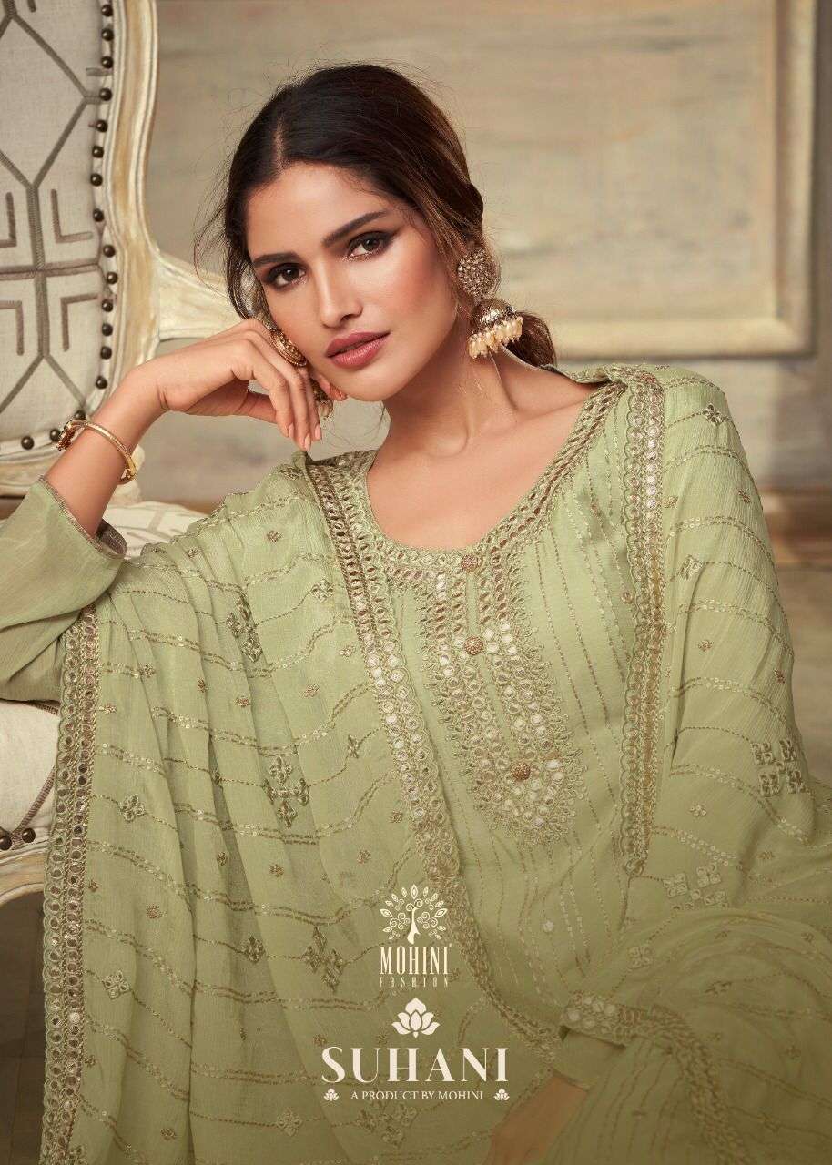 Mohini Suhani 801 Fancy Ladies Wear Salwar Kameez Catalog Wholesaler