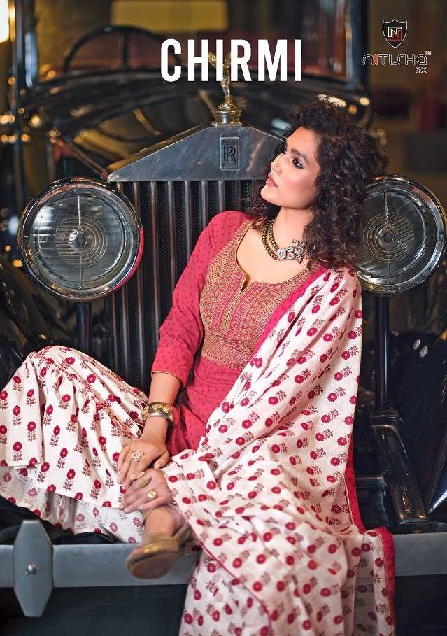 Nitisha NX Chirmi Exclusive Designer Readymade Sharara Dress Collection