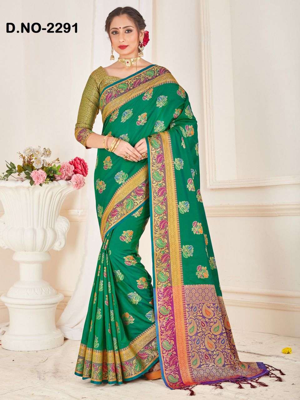 Style Instant Kali Exclusive Banarasi Silk Saree Catalog Wholesaler
