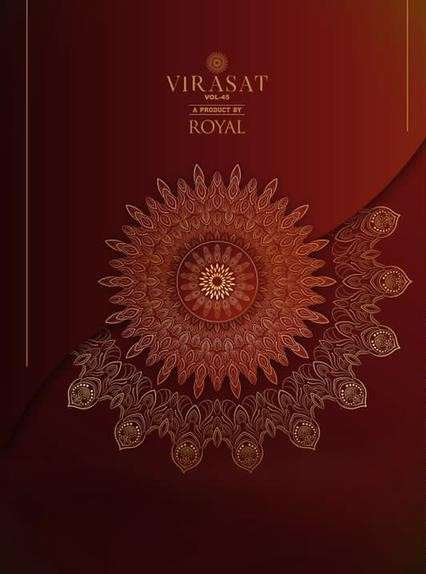 Royal Designer Virasat Vol 45 Exclusive Designer Saree New Catalog buy Online