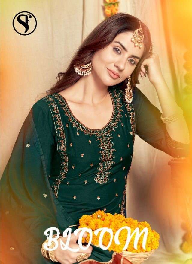 Sweety Bloom Exclusive Readymade Silk Sharara Suit Catalog Supplier