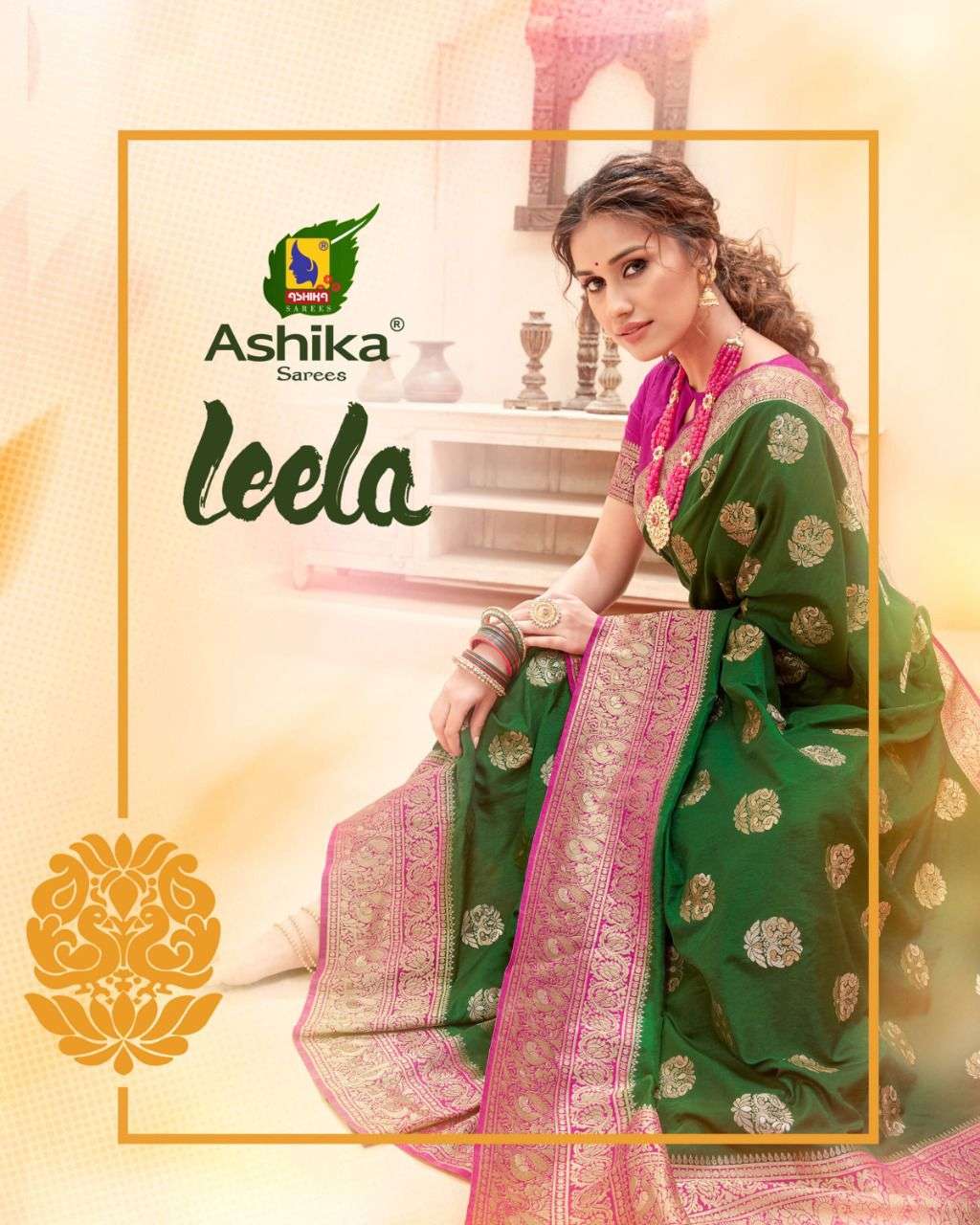 Ashika Leela Exclusive Fancy Silk Saree Catalog Wholesaler