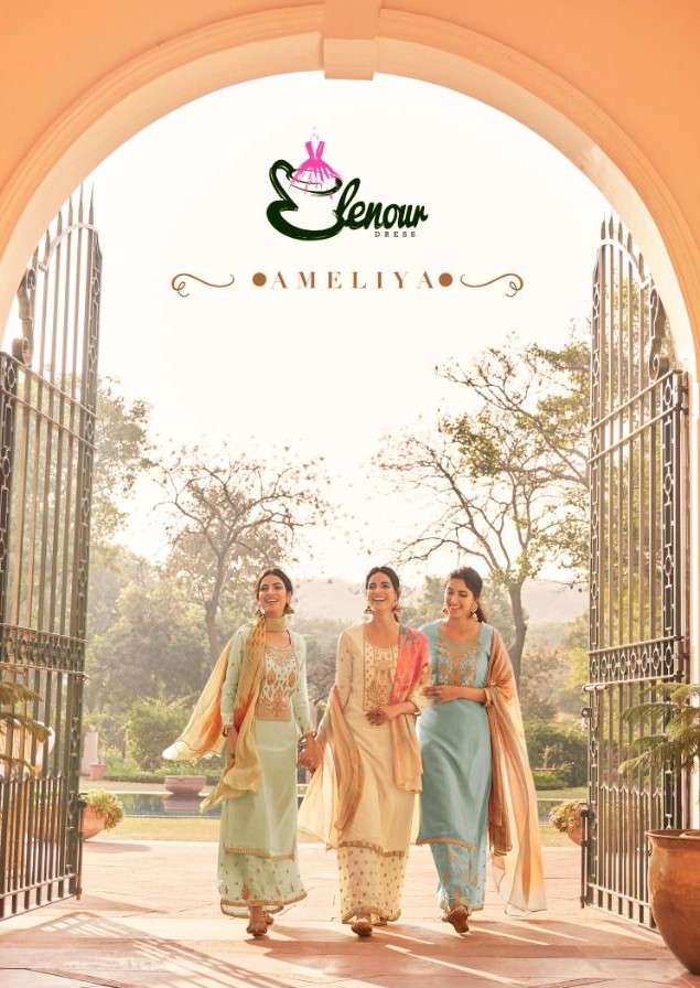 Elenoue Ameliya exclusive upada Silk Salwar Suit Catalog Wholesaler