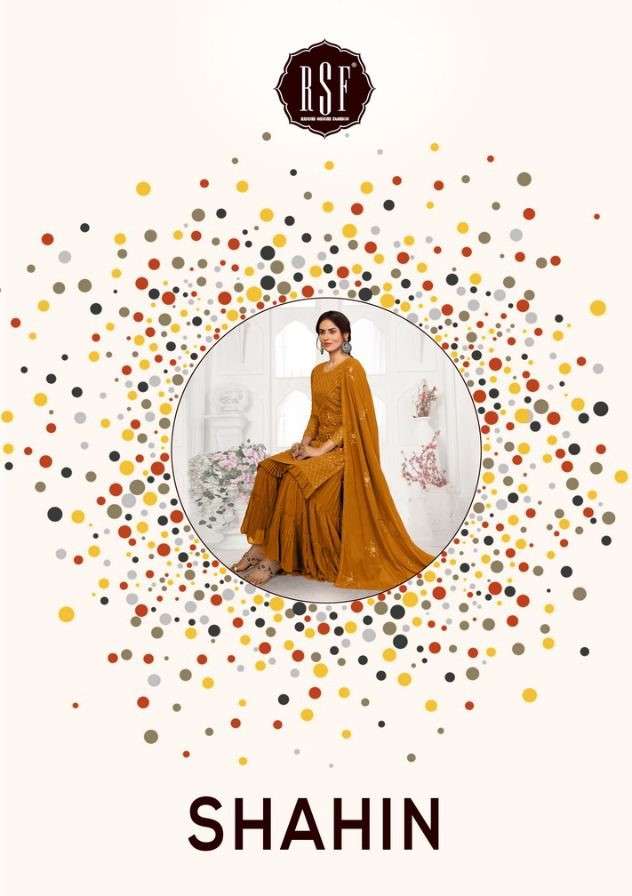 RSF Shahin Peplum Designer Sharara Dress New Catalog Wholeslaer