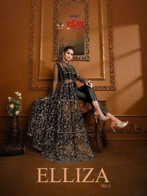 Vipul Elliza Vol 2 Designer Party Wear Elegant Dress new Collection