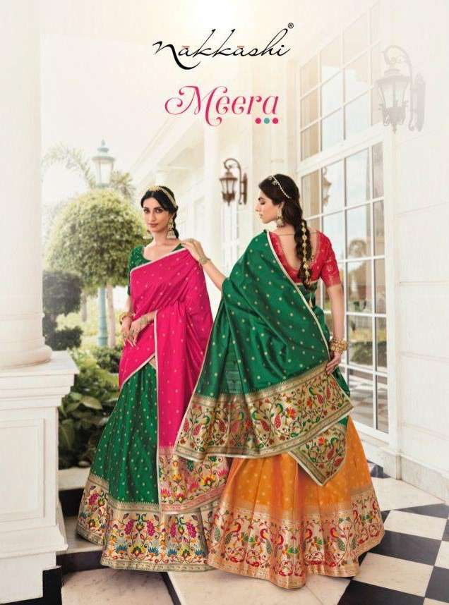 Nakkashi Meera 4270-4278 Exclusive Designer Banarasi Lehenga Collection