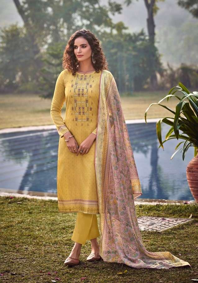 Siddhi Sagar marwa Fancy Ladies Cotton Suit Catalog Wholesale dealer