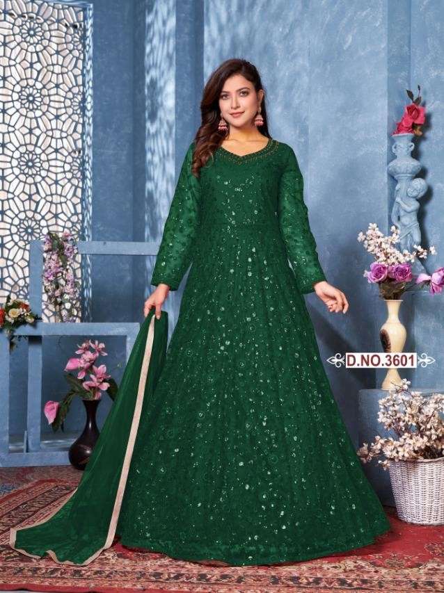 Aanaya Vol 136 Designer Work Anarkali Dress Catalog Supplier