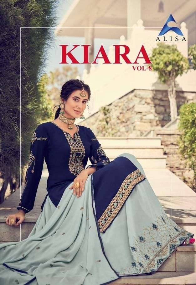 Alisa Kiara Vol 8 Designer Lehenga Style Salwar kameez Catalog Wholesaler