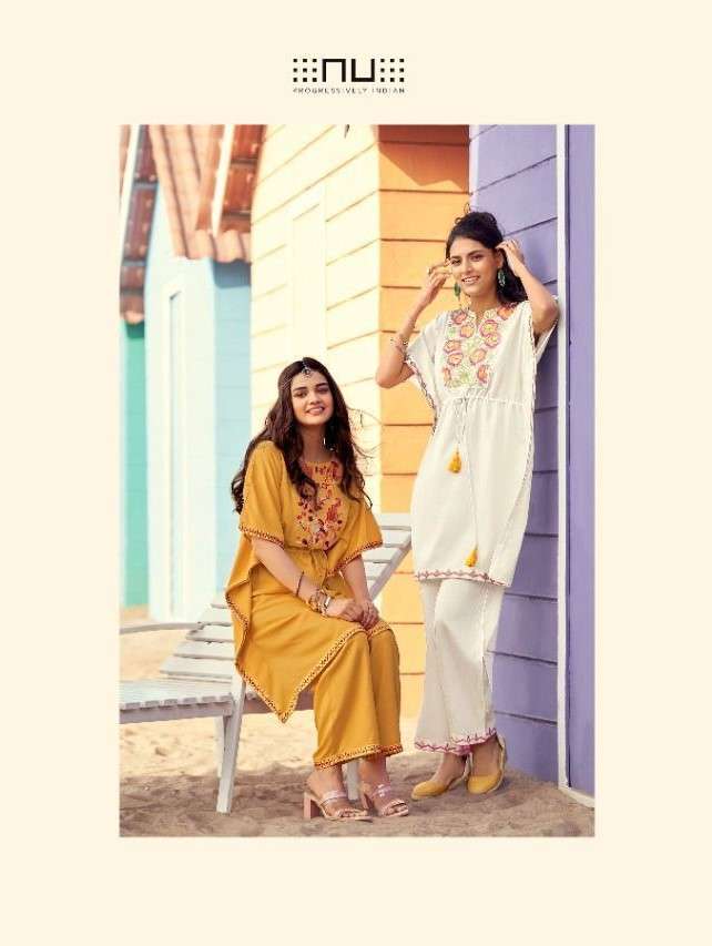 Nu Vol 19 fancy Rayon Stylish Kaftan Sets Collection at Best Rate