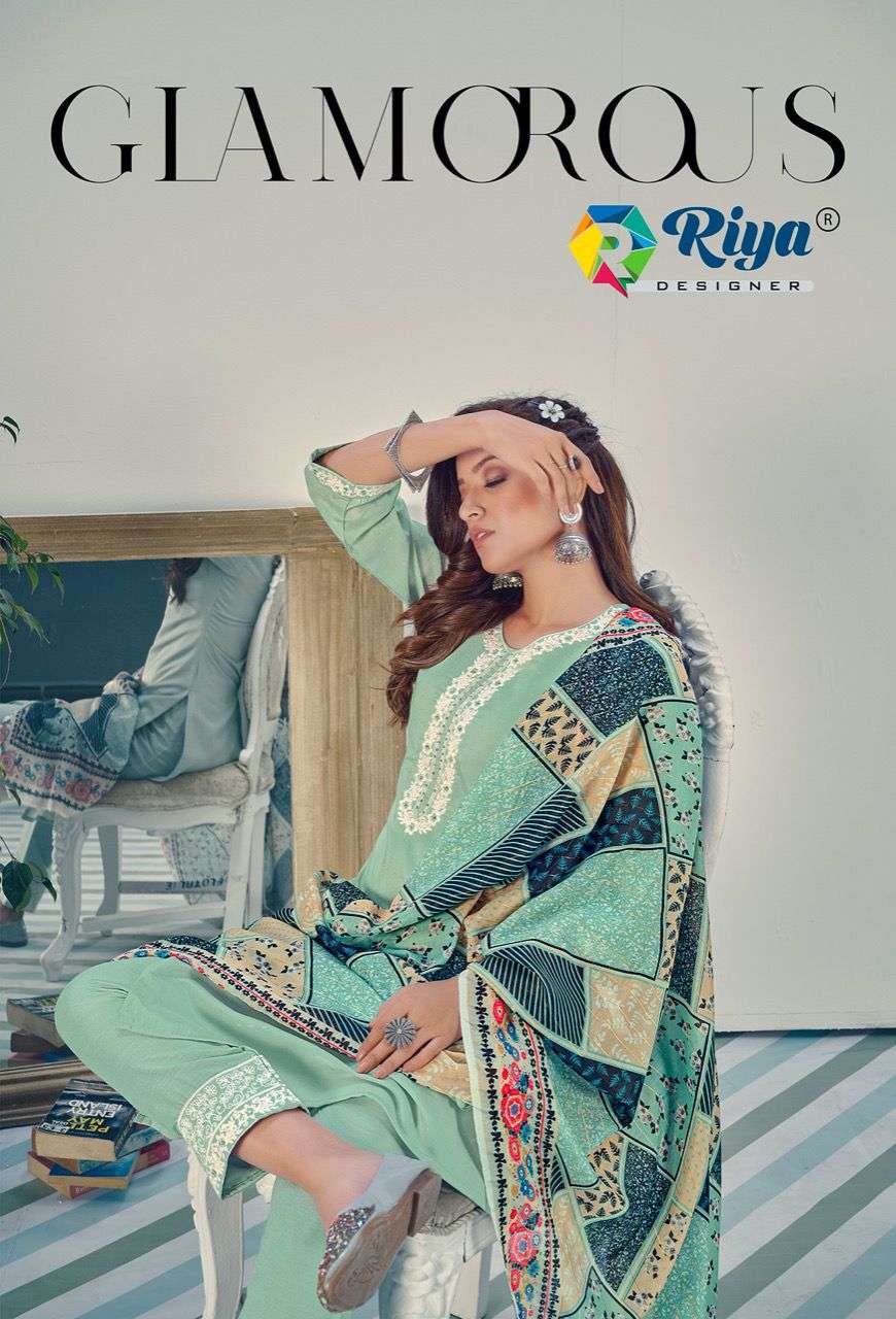 Riya Designer Glamours Fancy Readymade 3 piece Set Collection in Surat