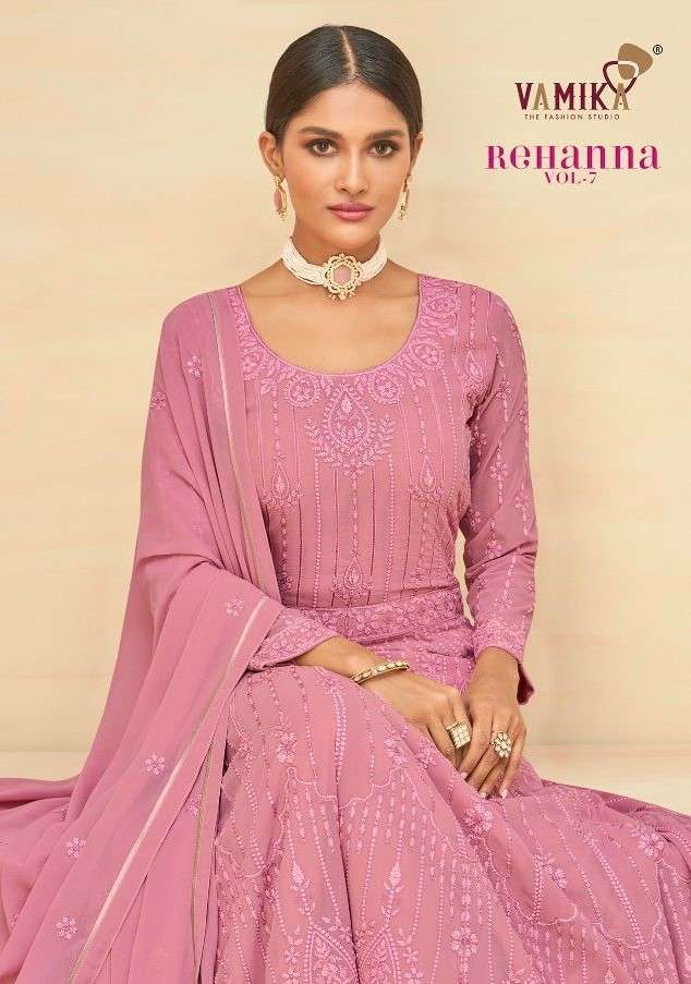 Vamika Rihana Vol 7 Designer readymade Anarkali Dress Catalog Supplier