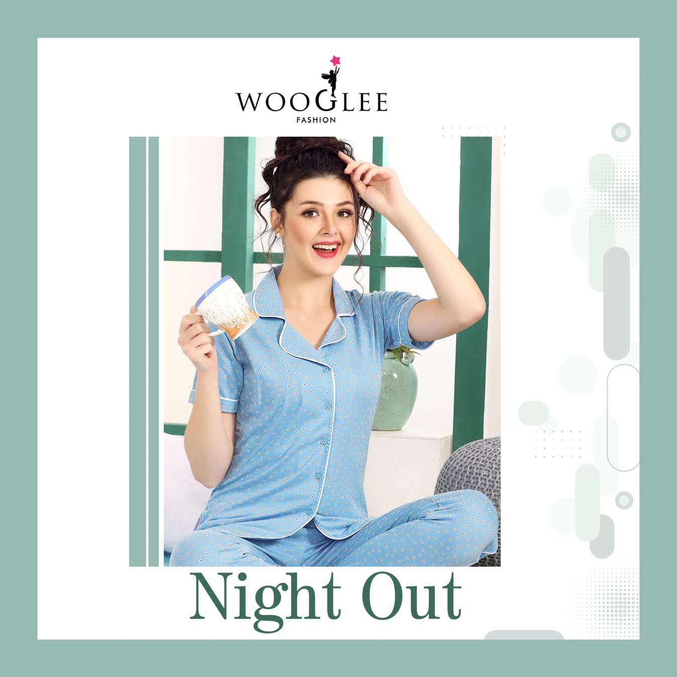 Wooglee Night Out Fancy Night Wear Catalog Wholesale Price