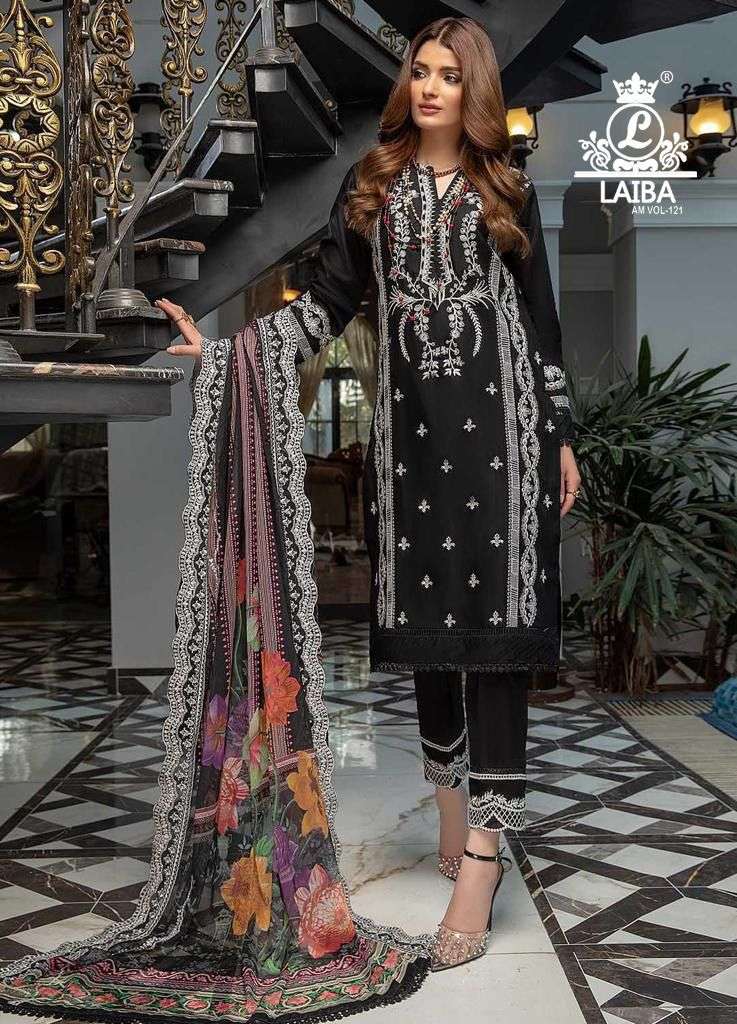 Laiba AM Vol 121 Designer Pakistani Style Readymade New Design