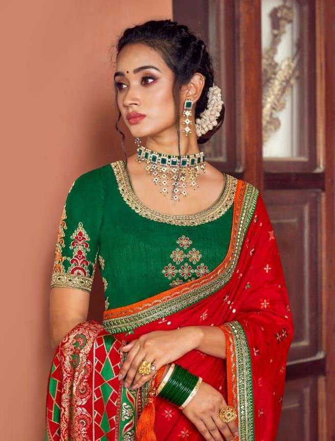 Nakkashi Sargam Designer Party Wear Exclusive Silk Saree Collection